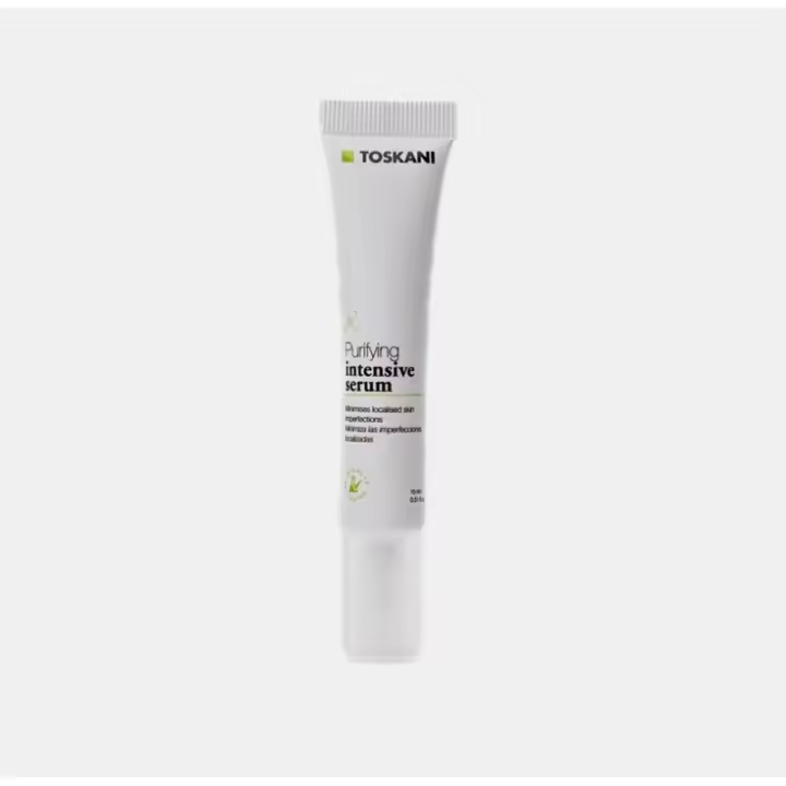 TOSKANI Purifying Intensive Serum - Gel Secante y Antibacteriano para Granos e Imperfecciones - Tratamiento Localizado Eficaz - 1