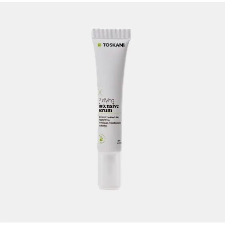 TOSKANI Purifying Intensive Serum - Gel Secante y Antibacteriano para Granos e Imperfecciones - Tratamiento Localizado Eficaz - 1