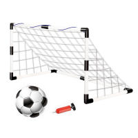 Puerta De Fútbol Plegable Con Bomba Accesorios Deportivos Resistente Al Clima Portátil Para Juegos De Fútbol Tamaño 950x700x480mm - details 6