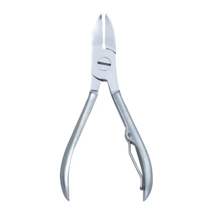 ALICATE PROFESIONAL UÑAS 10CM. MANGO SATINADO (marca: Pollié) - 1
