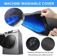Cojín de Gel Multifuncional para Silla de Oficina, Asiento para coxis ortopedico, Apoyo Transpirable con Funda Antideslizante, Ideal para Coche, Oficina y Silla Ruedas - details 3