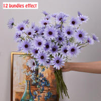 Bouquet De Girasoles Artificiales De 52cm Con 5 Cabezas Decoración Para Bodas Navidad Y Fiestas En Casa O Café - details 9