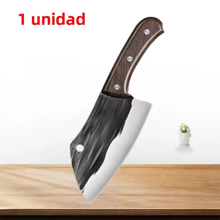 Cuchillo De Cocina Inoxidable Forzado Chefs Japoneses Ultra Afilado Para Carne Y Corte De Alimentos Cuchillo De Cocina Multifuncional - 1