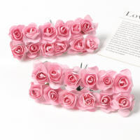 144Pcs Bouquet De Rosas Artificiales Para Decoración De Hogar Y Wedding Flores Falsas De Papel Para Regalos De Navidad Accesorios De Adorno Para Fiesta De Aniversario Y Bodas - details 18