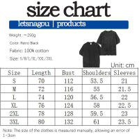 Camiseta Vintage Para Hombre Camiseta De Algodón Holgada Con Mangas Cortas Estampado Acido Estilo Casual Unisex - details 0