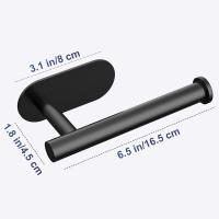Toilet Roll Holder Self Adhesive, SUS 304 Stainless Steel Wall Mounted Toilet Paper Holder for Bathroom,Toilet, Kitchen,- No Drilling - details 1