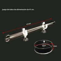 Acrylic Feeder Tube Dish Para Acuario Transparente Alimento Para Cangrejos Y Caracoles Alcancía De Alimentación De Acuario Accesorios De Acuario - details 10