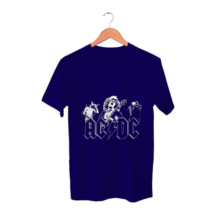 Camiseta ACDC. Angus Young. Brian Johnson. Thunderstruck. Highway to hell. Musica. Rock and Roll. Varios colores. Todas las tallas. - 1