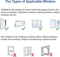 200-500CM Kit Ventana Aire Acondicionado Portatil, Aislante Aire Acondicionado Portatil, Aislante Ventana Aire Acondicionado, Cubierta Aislante Ventana Aire Acondicionado, Bloquea El Aire Caliente - details 5