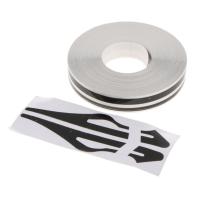 Pegatinas De Vinilo Para Motocicleta Plástico Broches Rayas Doble Línea Accesorios De Carrocería De Motocicleta Adhesivo DIY 1/2" - details 1