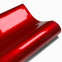 Pegatinas De Coche Auroral Rojo Vinilo Impermeable Brillante Resistente a Rasguños Decoración Del Cuerpo Del Vehículo Accesorios Para Coche - details 1