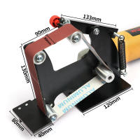Mini Lijadora Eléctrica De Cinturón Para DIY Herramienta De Pulido Y Tratamiento De Superficie Para Metal M10 Con Cinturón De Grano - details 10
