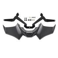 Spoiler Frontal Deportivo Downforce Para YAMAHA MT-07 SP MT 07 2021-2023 Deflector Aerodinámico De Alta Calidad En ABS Negro/Look Carbono - details 1