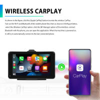 Podofo Radio De Coche 7 Pulgadas Con Carplay Multimedia Video Reproductor Navegación Stereo Bluetooth Control De Voz Android Auto MP5 - details 15