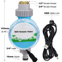 Kit De Riego Automático Para Jardín Con Timer De Agua WiFi Y Control Remoto Por Smartphone Adecuado Para Invernadero Y Exterior - details 1