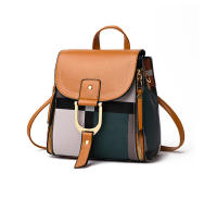 Mochila De Piel PU Pequeña Para Mujer Estilo Retro Cuadros Calidad Superior Viaje Mochila Escuela Bolsa De Hombro Moda - details 20