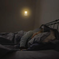 Lámpara Nocturna LED Inalámbrica Con Sensor De Movimiento EU UK Plug-in Auto Dusk to Dawn Sensor Eficiente Energéticamente Para Niños Hogar Forma Rectangular Fuente De Luz LED - details 13