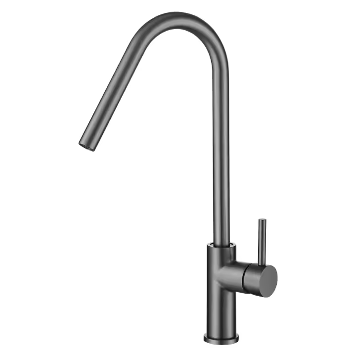 VALAZ Grifo de cocina monomando Gun metal serie Misuri - 1
