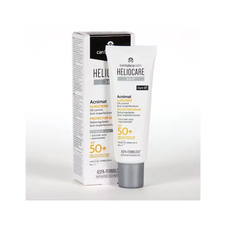 HELIOCARE 360º SPF 50+ ACNIMAT PROTECTOR SOLAR 1 ENVASE 50 ML - 1