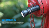 Linterna LED Recargable Trustfire MT20 1050LM Tipo C USB Mini Con Luz De Trabajo 18350 Magnete En La Cola Distancia De Iluminación 200-500 M Impermeable Aluminio Negro - details 12