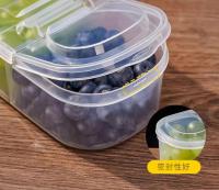 Caja De Almuerzo Portátil Para Niños Contenedor De Alimentos Y Frutas En Plástico Saludable Capacidad Para Camping Y Picnics - details 5