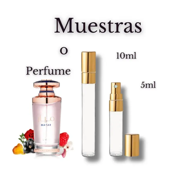 Lattafa Mayar Eau de Parfum para Mujer, Con notas de salida de lichi, frambuesa y hoja de violeta, jugosa y ligeramente verde. - 1