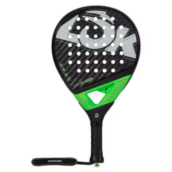 Pala de Padel Lok Carb-On Flow para hombre en color negro - 1
