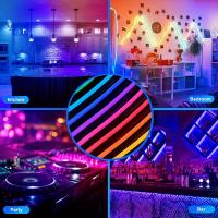 Tira De Lámparas LED Neón Inteligente RGB Flexible Control Remoto Luz De Fondo Para TV Decoración De Hogar Y Exterior Impermeable 1/3/5m - details 11
