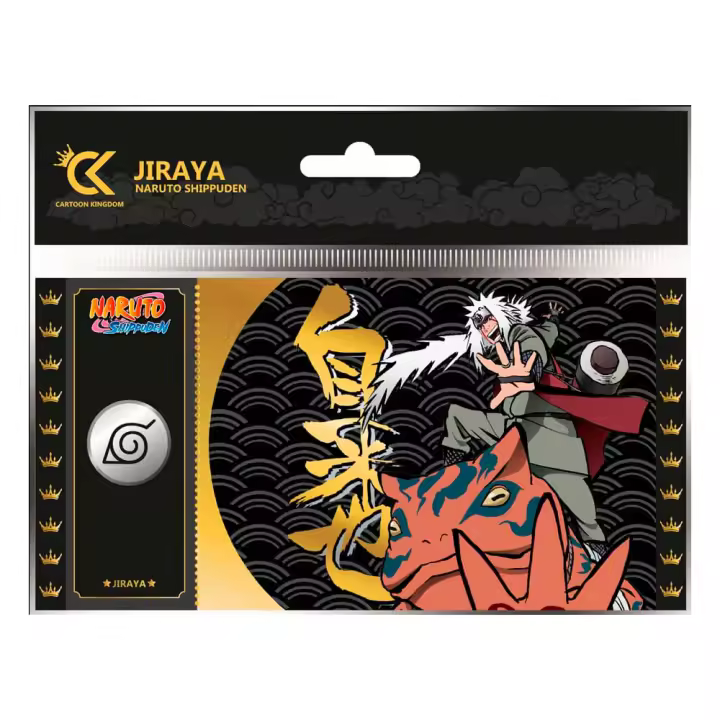 Golden Ticket Naruto Shippuden Jiraya Cartoon Kingdom     Frikimon - 1