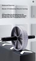 Rueda De Abdominales Fuerte Y Antideslizante Para Ejercitación De Musculosidad Equipo De Fitness Silencioso Para Uso Doméstico - details 1
