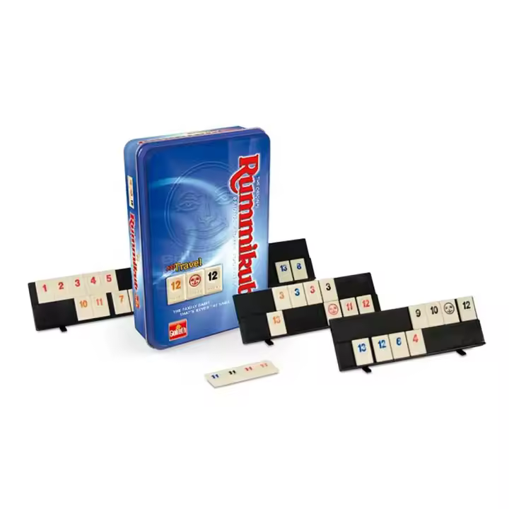 Goliath Bv Juego De Mesa Rummikub Viaje Caja Metalica - 1