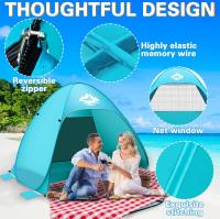 Carpa Playa Tienda de Campaña Playa Bebe UV 50 Sombrilla Pop Up 200*150*110 Cm 2-3 Personas Beach Tent Camping Playas Parques - details 2