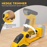 Podadora De Bricolaje 2-en-1 Cortacésped Eléctrico Sin Cable Con Kit De Trimmer De Barril Para Dewalt 20V (No Incluye Batería) Herramienta De Jardín - details 3