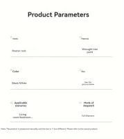 Estante De Pared Para Router De Hierro Multiuso Para Oficina Hogar Y Cama Almacenamiento De Caja De Router WiFi Instalación Fácil Sin Taladro - details 7