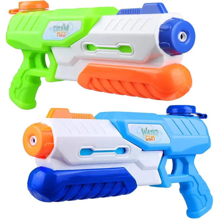 Pistola de Agua, paquete de 2 Pistolas de Agua para niños y adultos, potentes Pistolas de Agua de 600 ml, Jugos al Aire Libre, Jardín, Playa, Fiesta de Verano, juego de piscina - 1