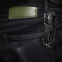 Cuchillo Plegable Multifuncional De Acero Inoxidable Para Camping Y Emergencias Herramienta Combinada Portátil De Bolsillo - details 3
