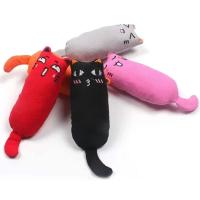 Juguete De Hierba Para Gatos Almohada De Gato De Peluche Para Morder Y Jugar Accesorios Para Mascotas Juguetes Para Gatos Pequeños - details 3