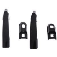 Manija De Puerta Exterior Front Rear Left Right Para Hyundai Tucson 2005-2009 ABS Plástico Compatible Con 82650-2E000 82660-2E000 83650-2E000 83660-2E000 - details 2