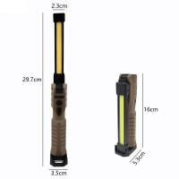 Lámpara De Trabajo LED De Emergencia Con Dobladillo Y Imán Fuerte Luz Fuerte Flashlight Tipo C Para Servicio De Coche - details 13