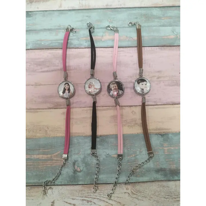 PULSERA PERSONALIZADA CON FOTO VARIOS COLORES - 1