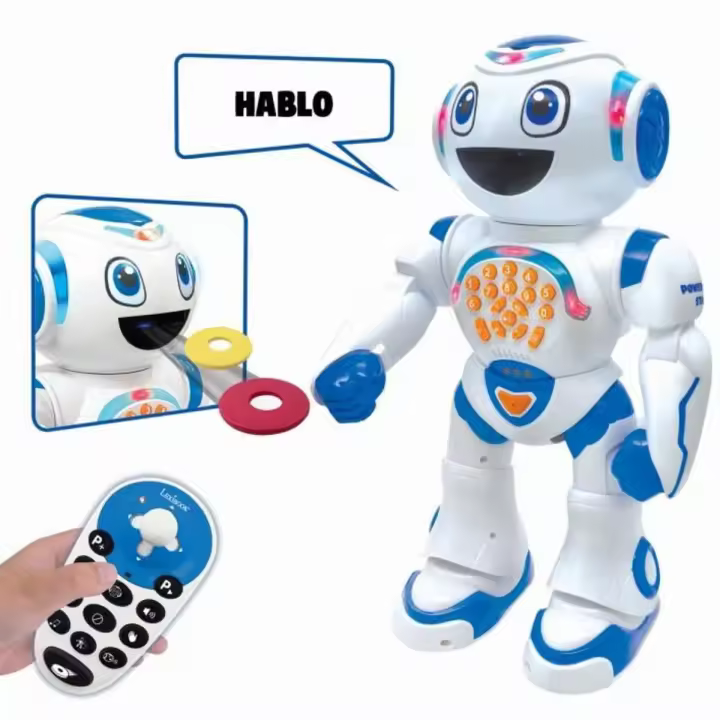 LEXIBOOK - Robot interactivo para aprender y jugar con control gestual (Español) - POWERMAN® STAR - 1