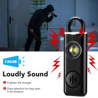 Alarma De Panico Para Mujeres Y Niñas Con Alerta Anti-Lobo Autodefensa Con Sirena De 130dB Recargable Por USB Alarma Emergencia Loud - details 0