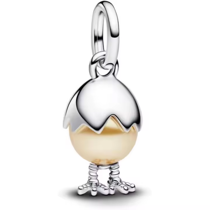 Charm colgante Pandora Moments 793748C01 huevo，Incluye Caja Original - 1