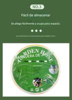 Manguera 10/20 metros con pistola rociadora y conectores multifuncional, Manguera Flexolátex con set de pistola rociadora para jardín, terraza, garaje, campo, etc. - details 5