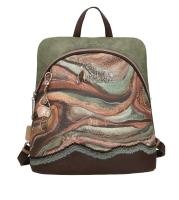 Mochila de tamaño mediano Outer - Anekke Core - Mochila de mujer - Compartimento principal con cierre de cremallera - Bolsillo trasero con cremallera - Dos asas regulables - Ref. 39815-066 - Mide 28 x 31 x 13 cm - details 0