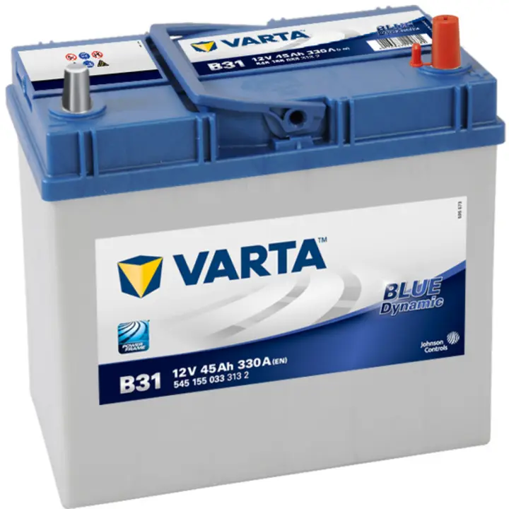 Batería de coche Varta B31 Blue Dynamic. 12V - 45Ah/330A (EN) 545 155 033 313 2 Caja B24 - 1