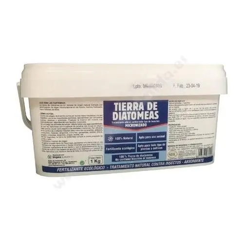 Fertilizante ecológico TIERRA DE DIATOMEAS y tratamiento eficaz contra insectos - 1Kg - 1