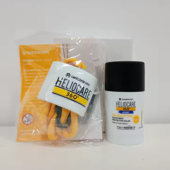 Heliocare 360º Sport Transparent Stick Spf 50+.- Fotoprotector Facial Formato Stick Para Deportistas, Fácil De Aplicar, Para Todo Tipo De Pieles, Sin Color, 25 Gramos - 1
