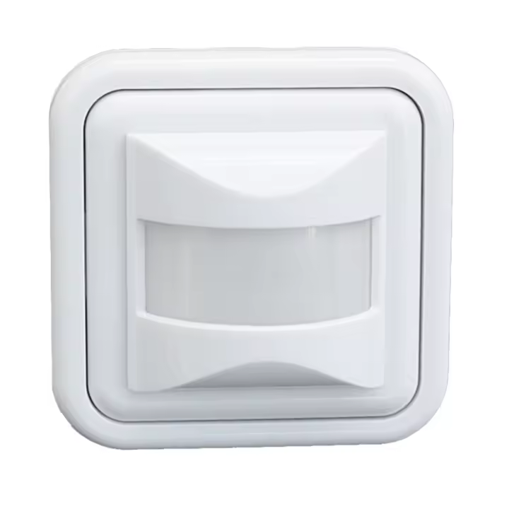 Ledkia Sensor de Movimiento PIR Crepuscular 160º para Mecanismo de Pared Blanco - 1