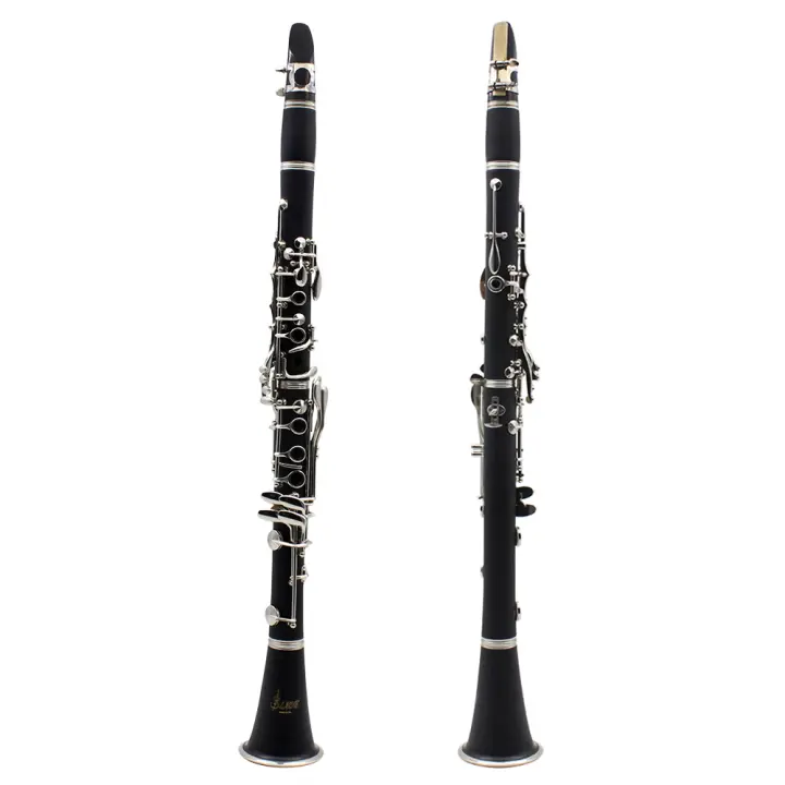 SLADE Clarinete Bb De 17 Teclas Madera Bakelite Profesional Instrumento De Viento Tenor Con Caja Y Fibras Musical Partes De Instrumento - 1